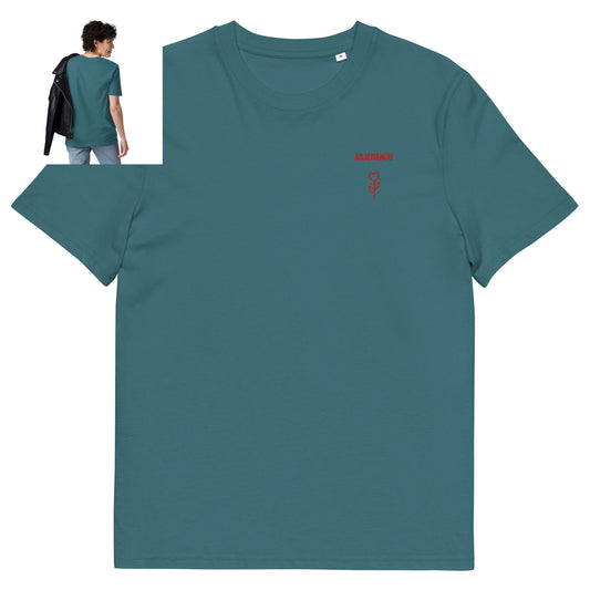 ASJEMENOU T-SHIRT TEAL VROUW