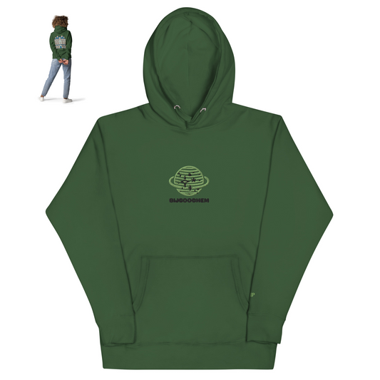 BIJGOOCHEM HOODIE GROEN VROUW