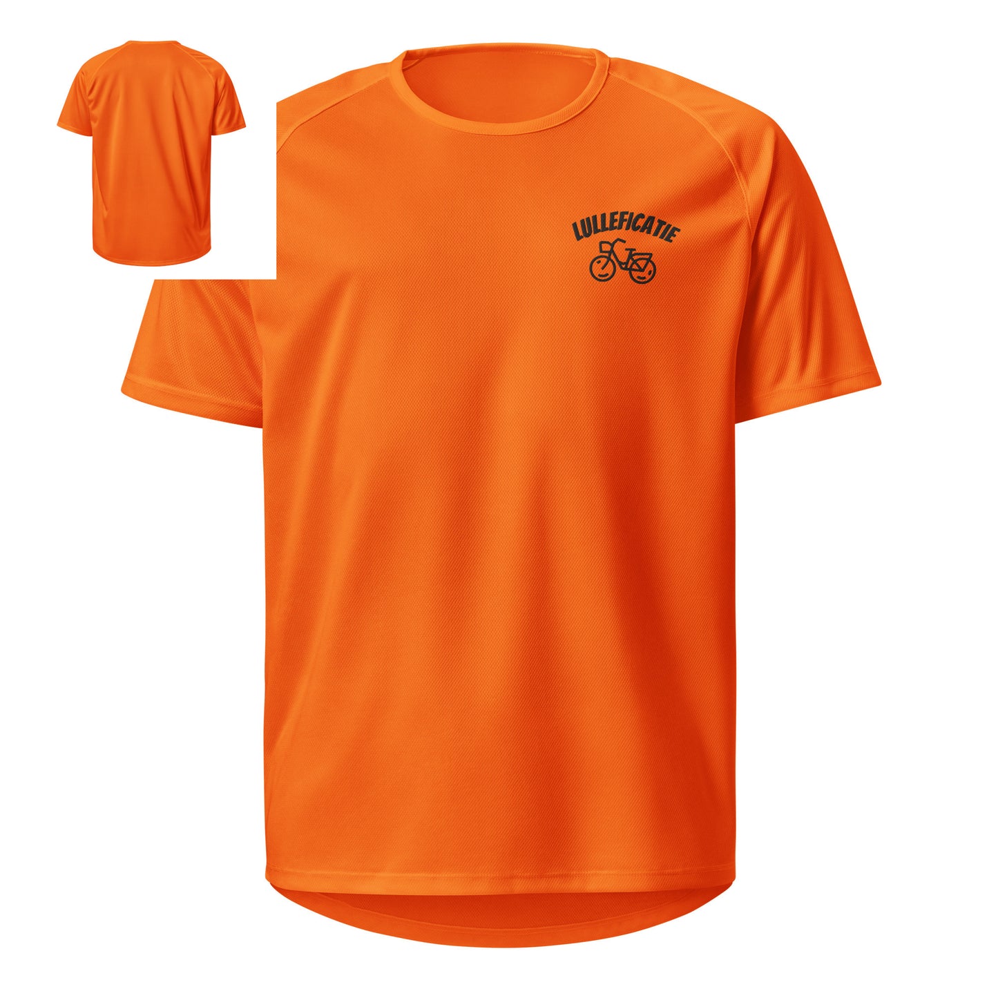 LULLEFICATIE T-SHIRT ORANJE MAN