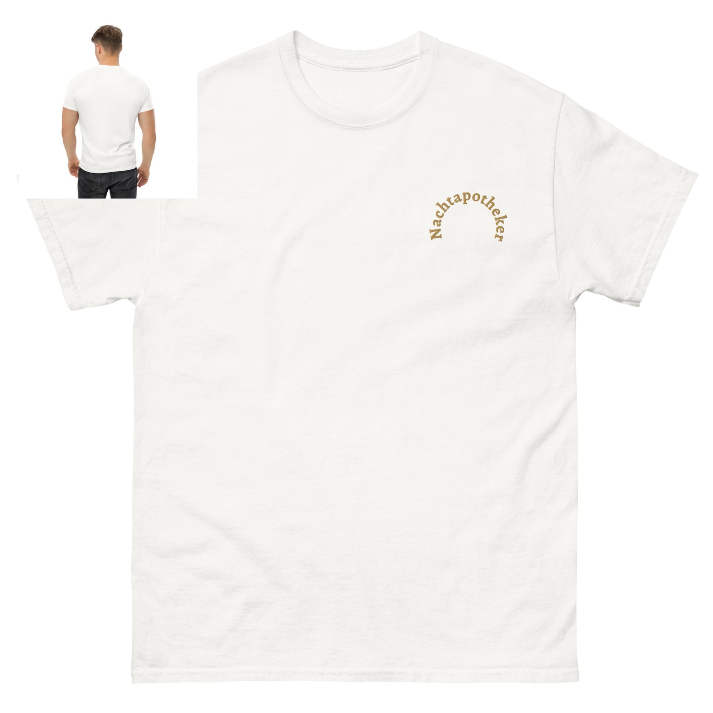 NACHTAPOTHEKER T-SHIRT WIT MAN