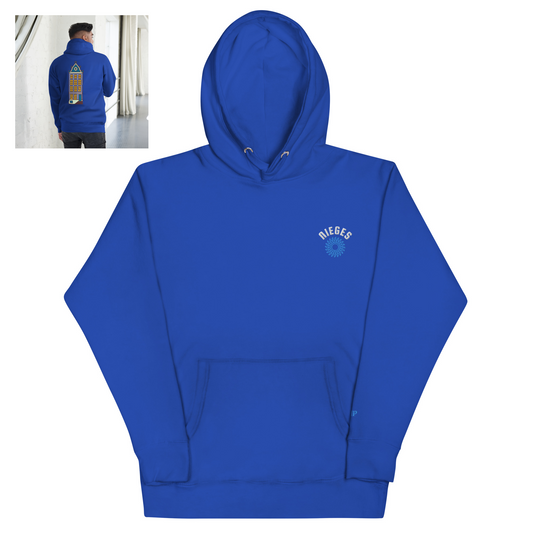 NIEGES HOODIE BLAUW MAN