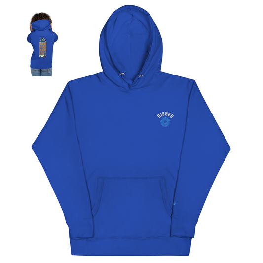 NIEGES HOODIE BLAUW VROUW